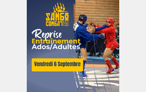 Rentrée Sportive 2024/2025 - Ados/Adultes