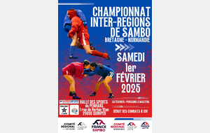 Championnat Inter-Regions 2025 de Sambo Bretagne /Normandie 