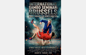 international Sambo Seminar BRUSSELS
