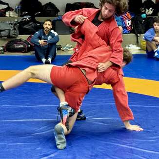 Stage de préparation au championnat du monde de SAMBO - INSEP 