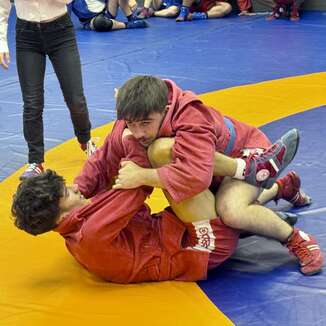 Stage de préparation au championnat du monde de SAMBO - INSEP 