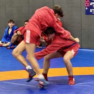 Stage de préparation au championnat du monde de SAMBO - INSEP 